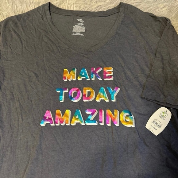 Secret Treasures Nightgown Womens Size Small/Medium “Make Today Amazing” Pajamas - Picture 2 of 5